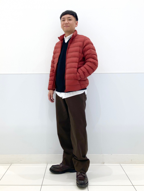 Куртка на блискавці PUFFTECH UNIQLO 1159863803 (Бордовий XL)