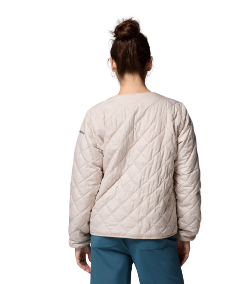 Стеганая куртка на меху Columbia 1159863925 (Молочный M)