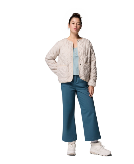 Стеганая куртка на меху Columbia 1159863925 (Молочный M)