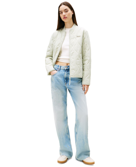 Женская стеганая куртка-бомбер Tommy Hilfiger 1159863965 (Зеленый XL)