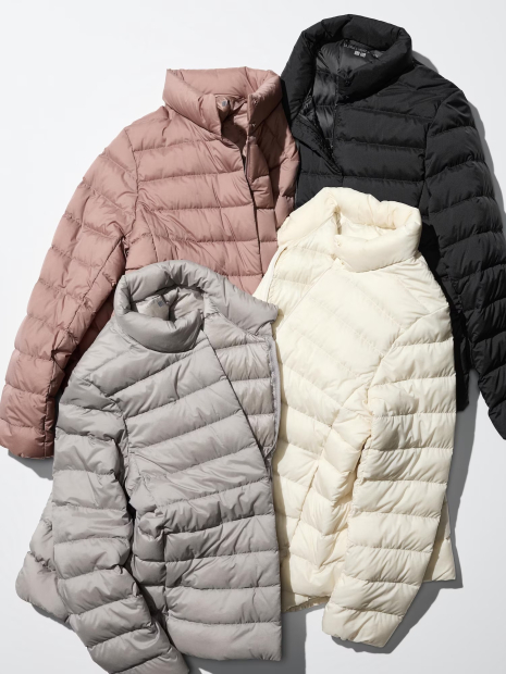 Женская ультралегкая куртка UNIQLO 1159864590 (Молочный S)