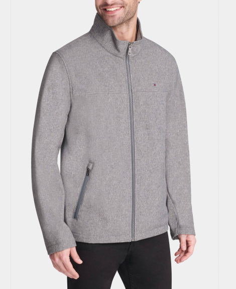 Мужская непромокаемая куртка Tommy Hilfiger 1159864982 (Серый S)