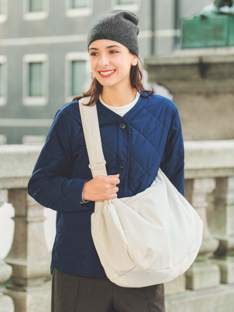 Легка куртка на гудзиках PUFFERTECH Uniqlo 1159865277 (Синій XL)