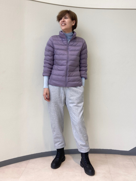 Легка куртка PUFFERTECH UNIQLO 1159865272 (Бэзовий M)