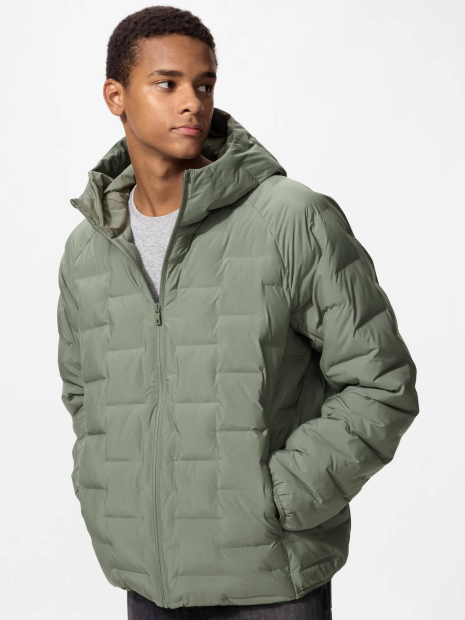 Чоловіча куртка PUFFTECH UNIQLO 1159865278 (Зелений XXL)