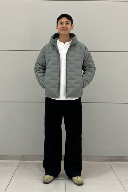 Чоловіча куртка PUFFTECH UNIQLO 1159865278 (Зелений XXL)