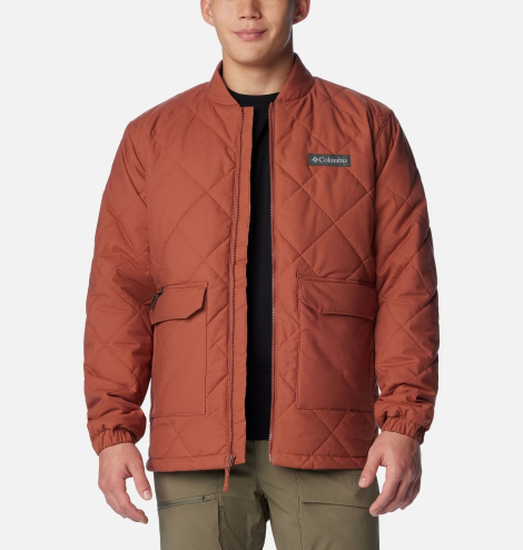 Мужская стеганая куртка Columbia 1159865439 (Оранжевый L)