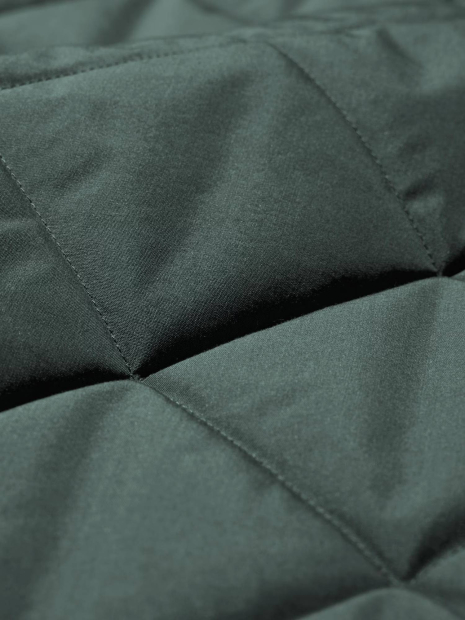 Легка куртка на гудзиках PUFFERTECH Uniqlo 1159865522 (Зелений M)