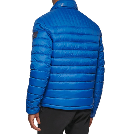 Мужская куртка Tommy Hilfiger пуховик на молнии 1160274977 (Синий XXL)