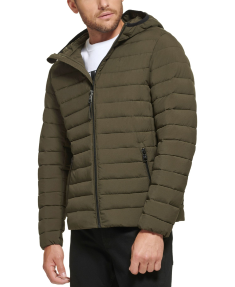 Чоловіча куртка Calvin Klein з капюшоном 1160640645 (Зелений XXL)
