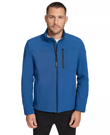 Чоловіча куртка Softshell Calvin Klein 1160661034 (Синій 3XL)