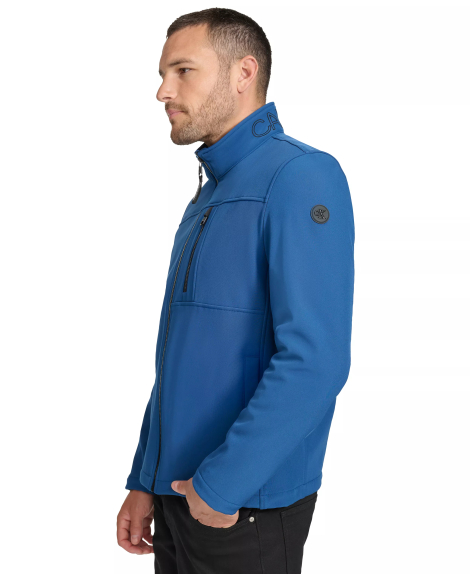 Чоловіча куртка Softshell Calvin Klein 1160661034 (Синій 3XL)
