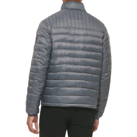 Мужская куртка Tommy Hilfiger на молнии 1160683831 (Серый XL)