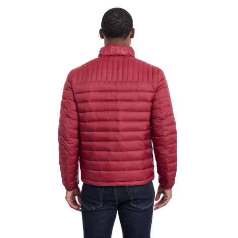 Мужская куртка Tommy Hilfiger на молнии 1160727386 (Бордовый XXL)