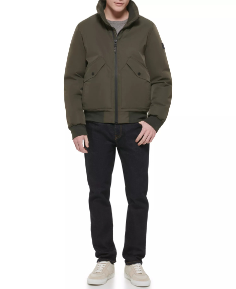 Мужская куртка Tommy Hilfiger с капюшоном 1160757981 (Зеленый M)