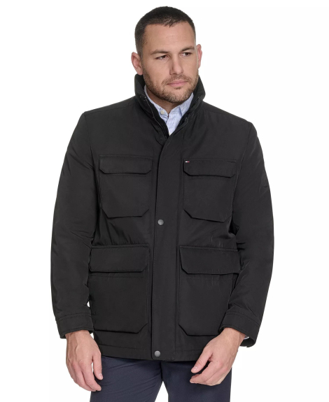 Мужская куртка Tommy Hilfiger 1160769898 (Черный XXL)