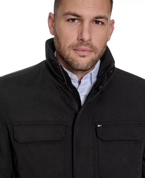 Мужская куртка Tommy Hilfiger 1160769898 (Черный XXL)