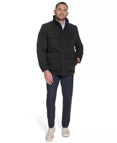 Мужская куртка Tommy Hilfiger 1160769898 (Черный XXL)