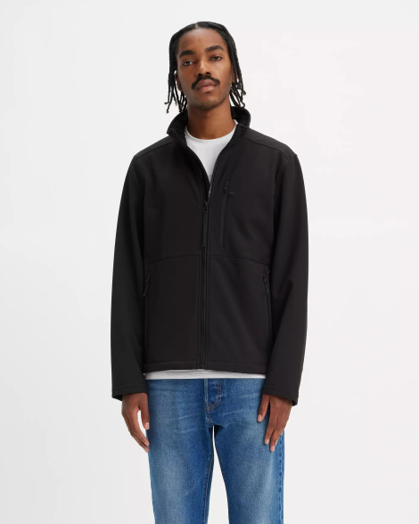 Чоловіча куртка Soft Shell Levi's 1161383666 (Чорний M)