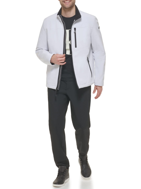 Мужская куртка Softshell Calvin Klein 1161434937 (Белый XL)