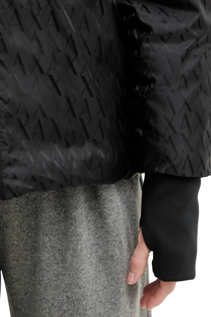 Женская куртка свободного кроя Armani Exchange 1162585119 (Черный L)