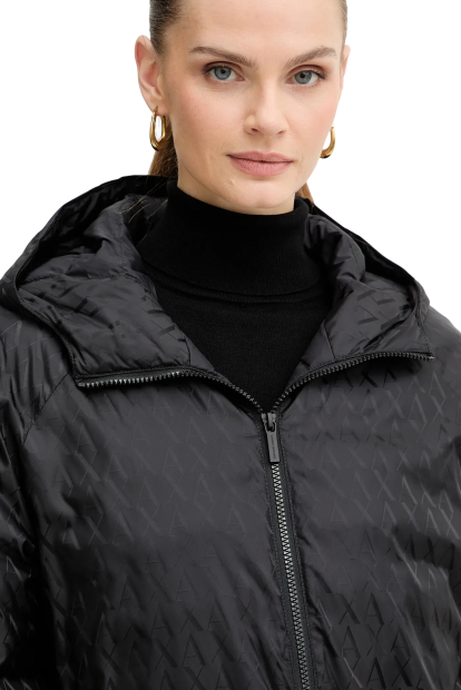 Женская куртка свободного кроя Armani Exchange 1162585119 (Черный L)