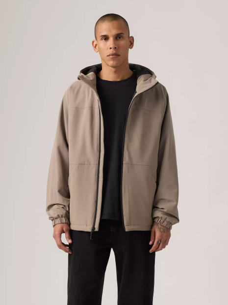 Мужская куртка Levi's с капюшоном 1162676984 (Бежевый M)