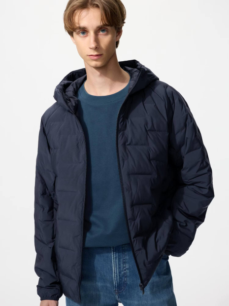 Мужская куртка PUFFTECH UNIQLO 1162801497 (Синий S)