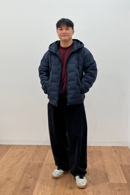 Мужская куртка PUFFTECH UNIQLO 1162801497 (Синий S)