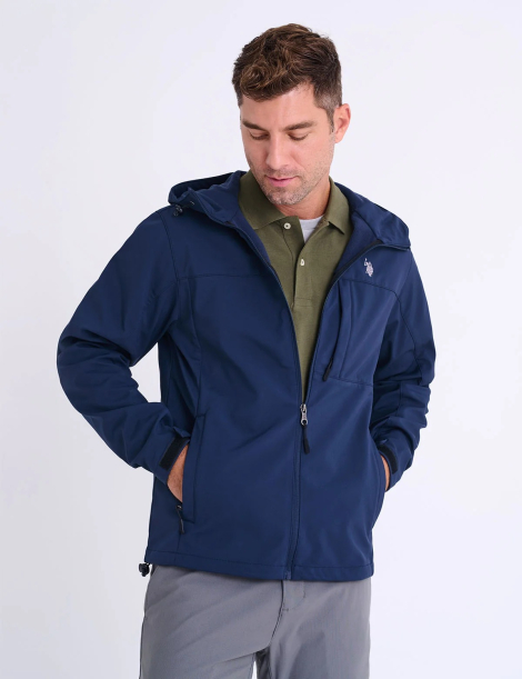 Мужская куртка U.S. Polo Assn 1162933173 (Синий L)