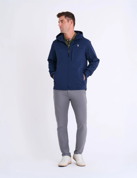 Мужская куртка U.S. Polo Assn 1162933173 (Синий L)