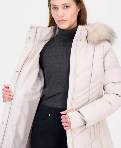 Женская куртка Michael Kors 1163139016 (Молочный L)