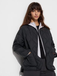 Женская ультралегкая куртка UNIQLO 1159830454 (Черный S)