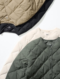 Жіноча ультралегка куртка UNIQLO 1159830386 (Чорний XL)