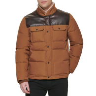 Мужская куртка Levi's пуховик 1159838186 (Коричневый 3XL)