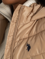 Женская куртка U.S. Polo Assn 1159840190 (Бежевый S)