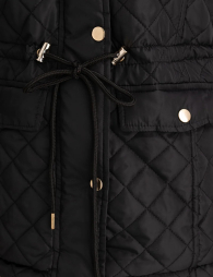 Женская куртка U.S. Polo Assn стеганая 1159840836 (Черный XS)