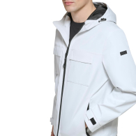 Мужская куртка DKNY с капюшоном 1159841168 (Серый L)