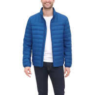 Чоловіча куртка Tommy Hilfiger пуховик на блискавці 1159841617 (Синій XXL)