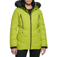 Теплая женская куртка Guess 1159841794 (Салатовый L)