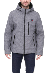 Мужская теплая куртка Tommy Hilfiger с подкладкой из шерпы 1159841808 (Серый M)