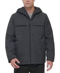 Мужская куртка DKNY с капюшоном 1159842128 (Серый XXL)