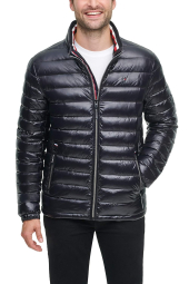 Мужская дутая куртка Tommy Hilfiger на молнии 1159842861 (Черный XXL)