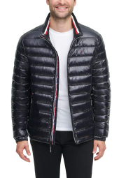 Мужская дутая куртка Tommy Hilfiger на молнии 1159842861 (Черный XXL)
