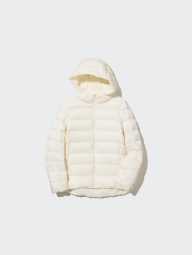 Женская ультралегкая куртка UNIQLO 1159842931 (Молочный M)