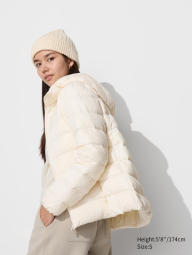 Женская ультралегкая куртка UNIQLO 1159842931 (Молочный M)
