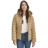 Женская стеганая куртка Tommy Hilfiger 1159843316 (Бежевый XL)