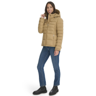 Женская стеганая куртка Tommy Hilfiger 1159843316 (Бежевый XL)