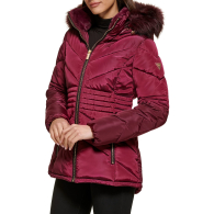 Стеганая куртка Guess 1159843499 (Бордовый XL)
