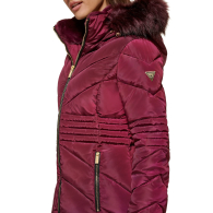 Стеганая куртка Guess 1159843499 (Бордовый XL)